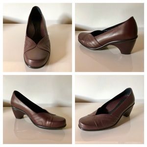 Dansko Brown Leather Heels